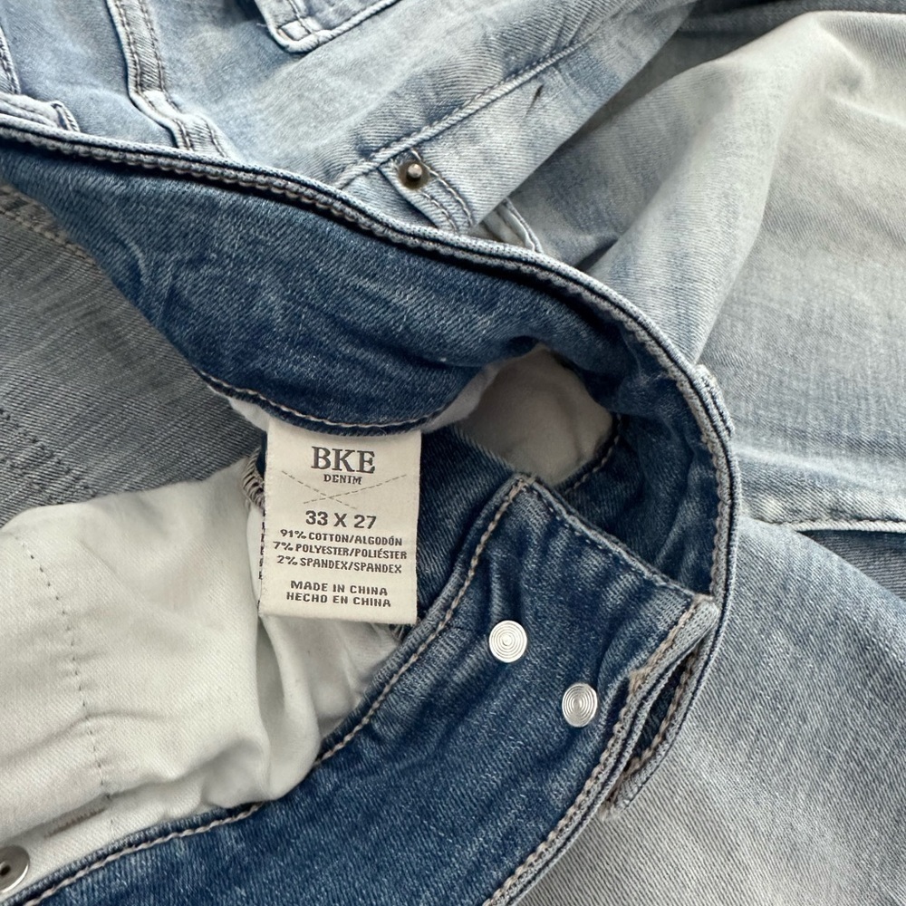 BKE Light Blue Skinny Jeans - Picture 5 of 5